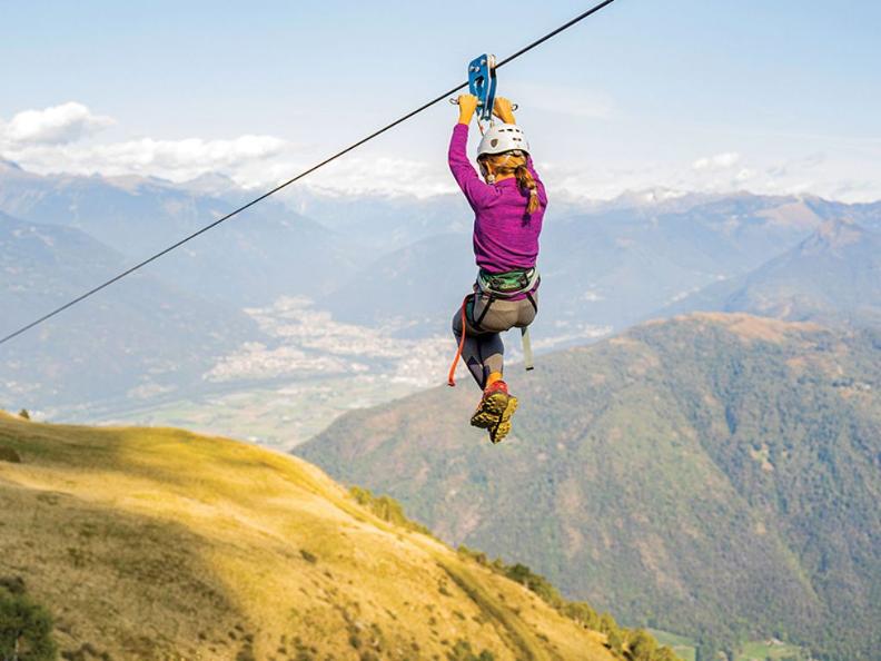 Image 0 - Zip line  Monte Tamaro